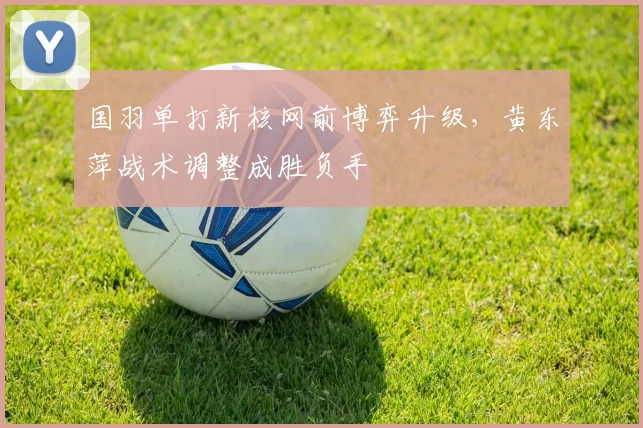 国羽单打新核网前博弈升级，黄东萍战术调整成胜负手 - 百度体育推荐